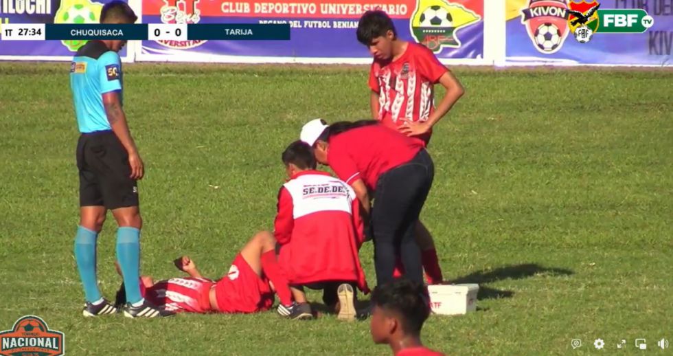 Campeonato Nacional Sub15: Sigue el Tarija - Chuquisaca