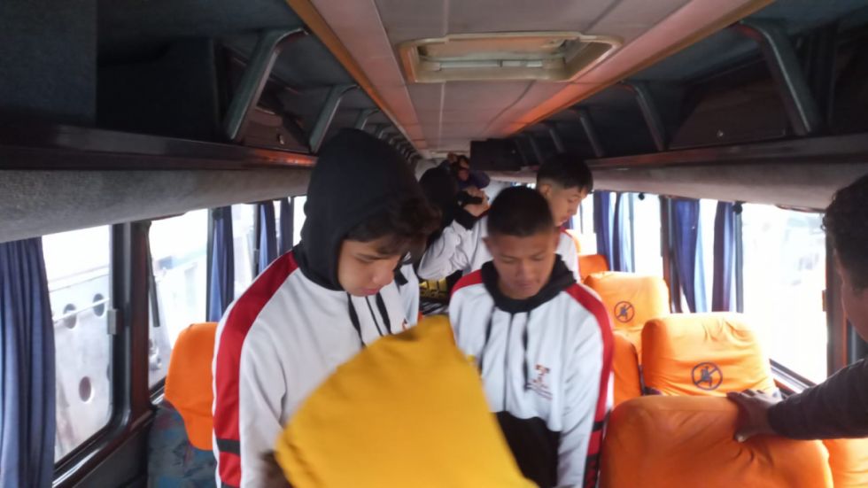 La selección tarijeña Sub-17 ya está en Sucre a la espera del debut 