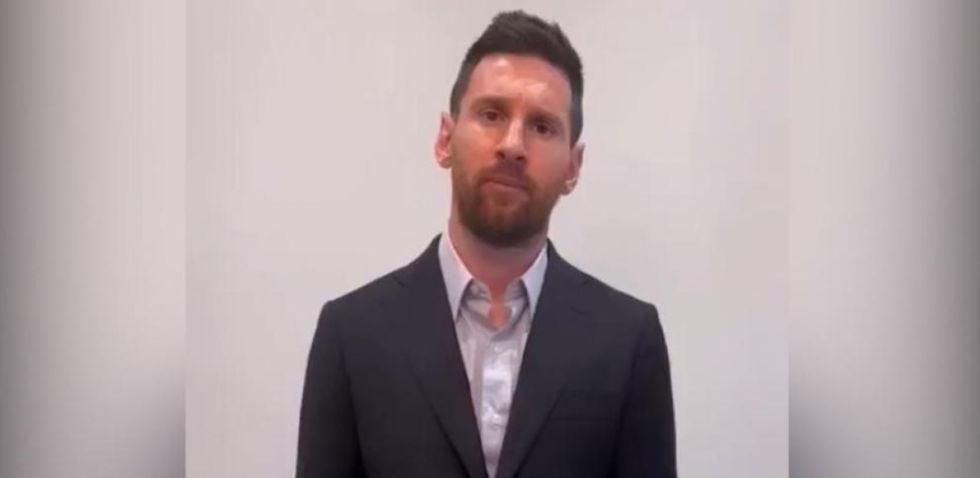 Messi: "Pido perdón a mis compañeros y al club por lo que hice "