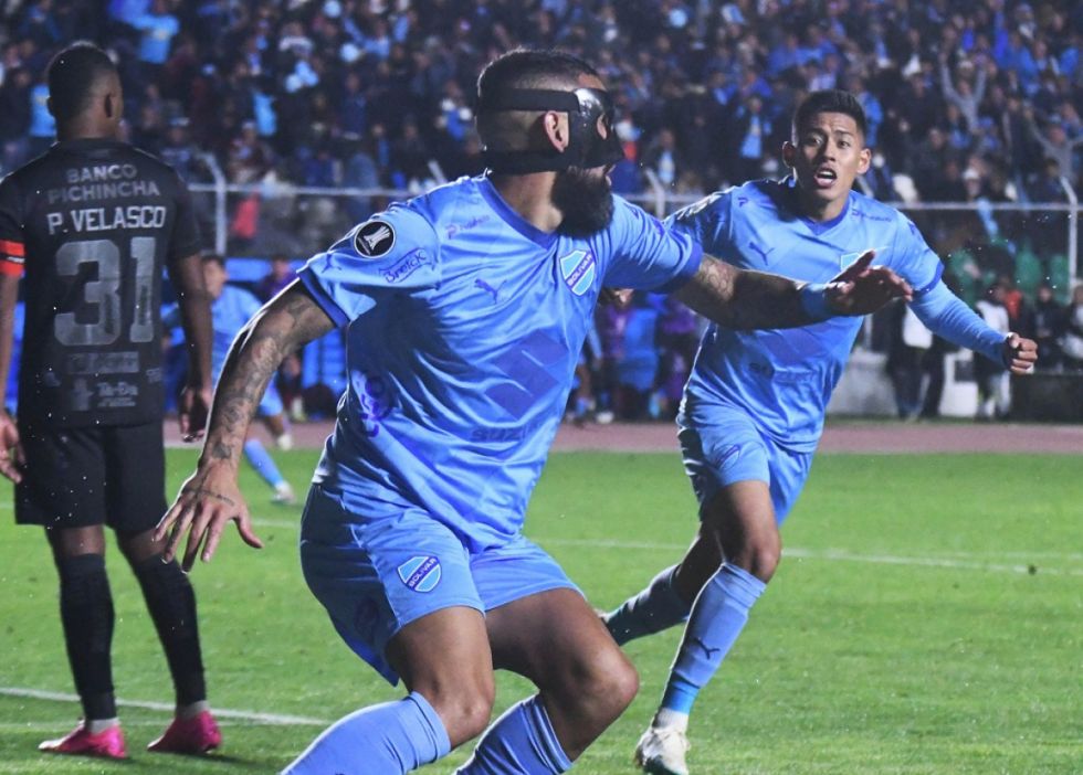 La sutil asistencia de Ramiro Vaca para el gol de Fernández en el triunfo de Bolívar (Video)