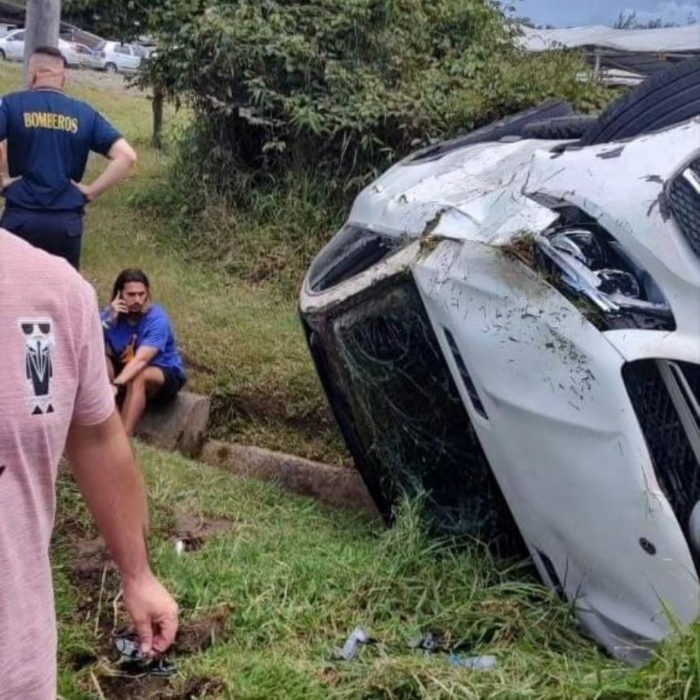 Video: Desde Colombia reportan el accidente automovilístico del ex Bolívar Francisco Da Costa