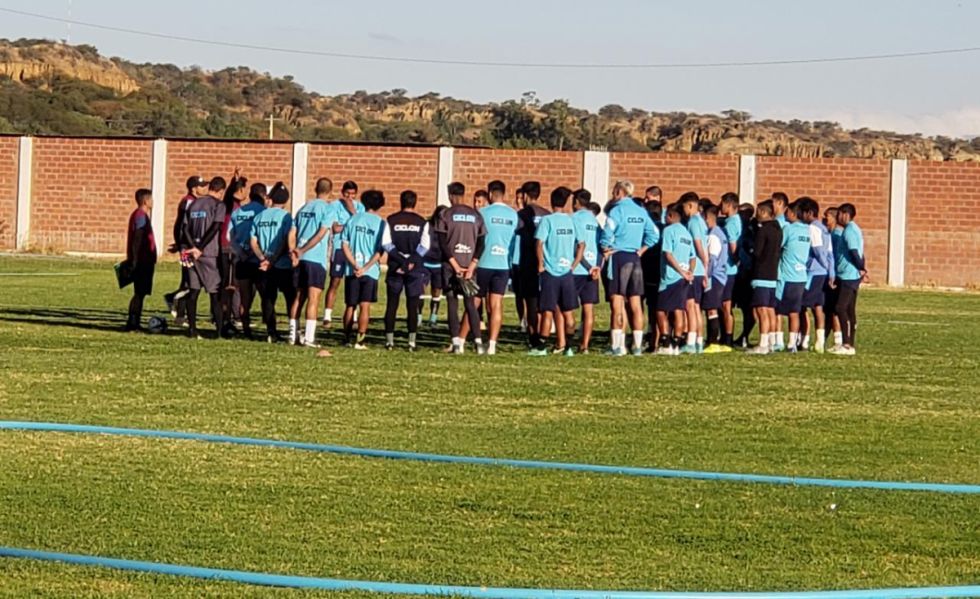 Atlético Ciclón entrenó con Godoy presente en San Lorenzo