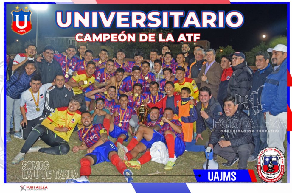 Universitario se coronó campeón del fútbol tarijeño