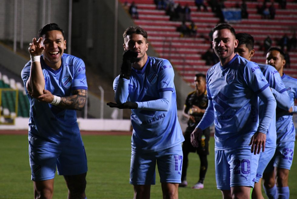 Bolívar pasa a la segunda casilla  con goleada sobre Mamoré