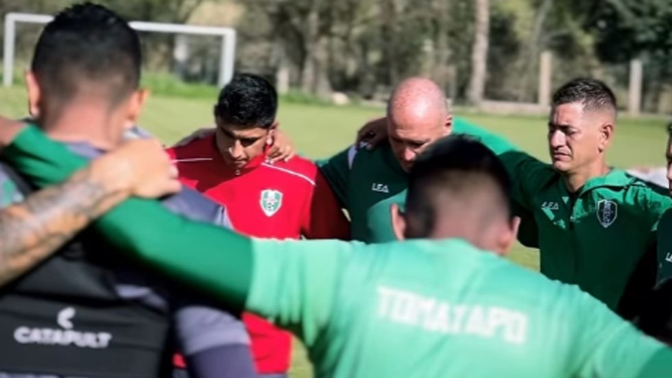 Tomayapo volvió al trabajo en su nueva casa de entrenamiento (PRIMERAS IMÁGENES)