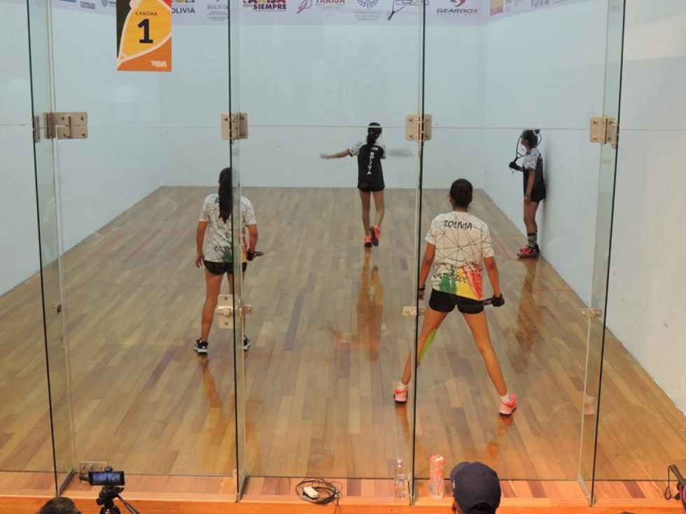 Conozca los resultados de este lunes de los tarijeños en el Mundial de Ráquetbol
