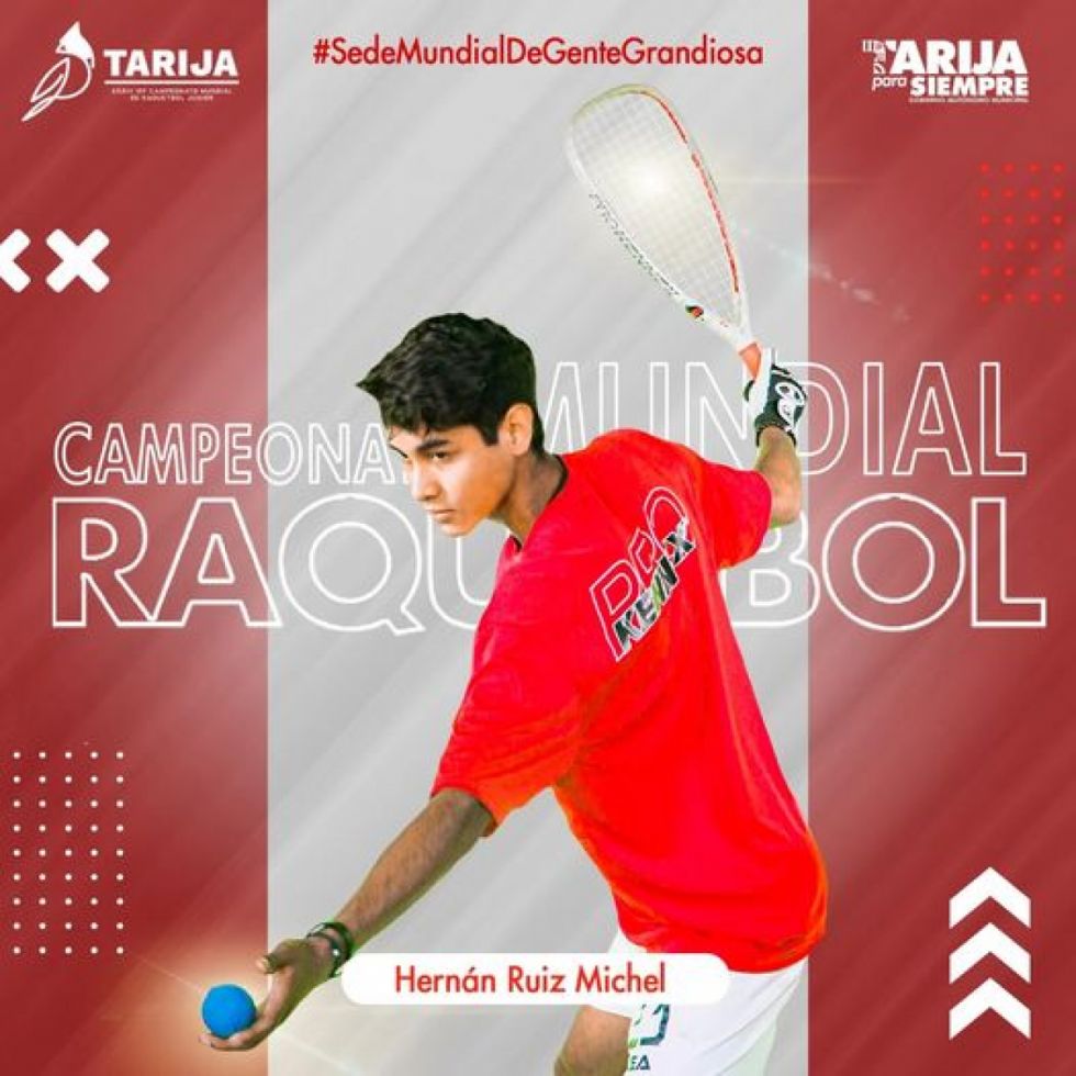 El tarijeño Hernán Ruiz clasificó a las semifinales en dobles masculinos