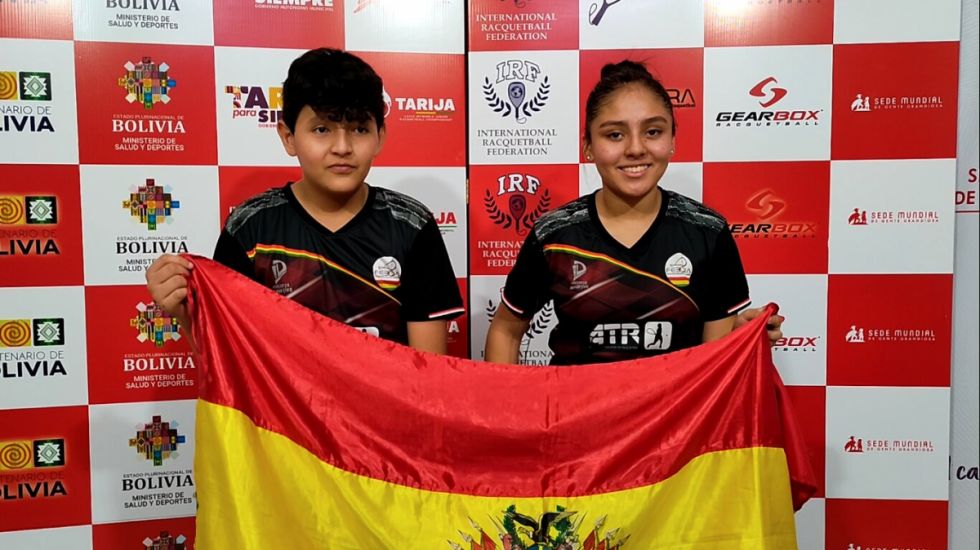 Córdova y Villarroel son campeones mundiales en dobles mixtos 12 años