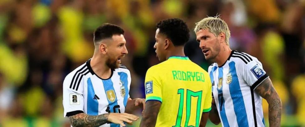 Video: Revelan todo lo que le dijo Messi a Rodrygo en el Maracaná