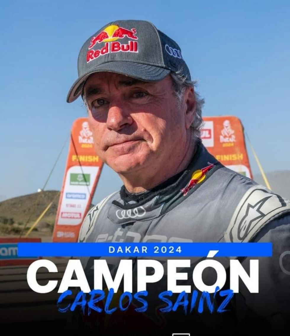 Carlos Sainz y Lucas Cruz ganan el Dakar 2024 y ya son tetracampeones