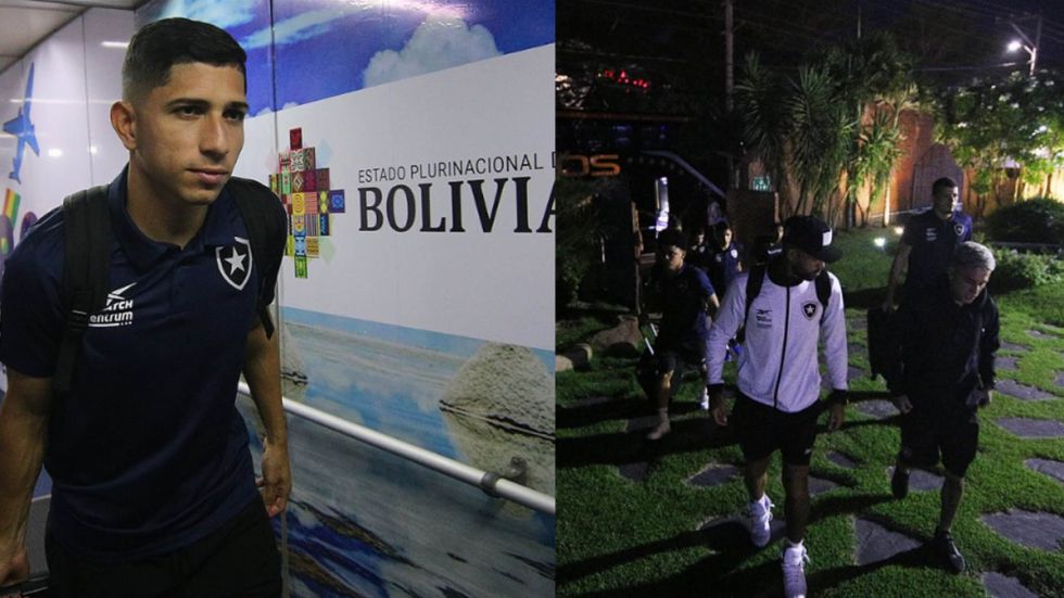 Botafogo llegó a Bolivia: El plantel convocado para el duelo en Cochabamba