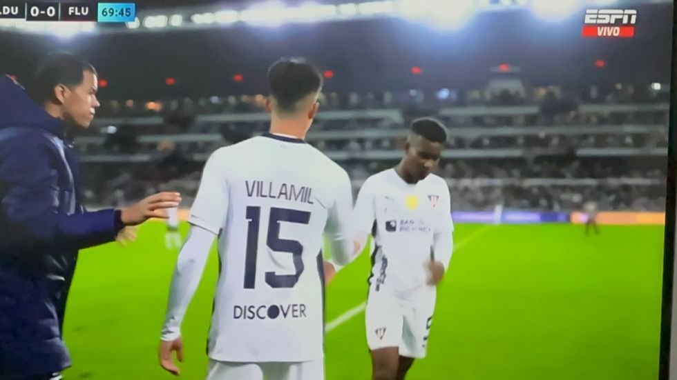 Villamil debutó con Liga en la Recopa ante Fluminense