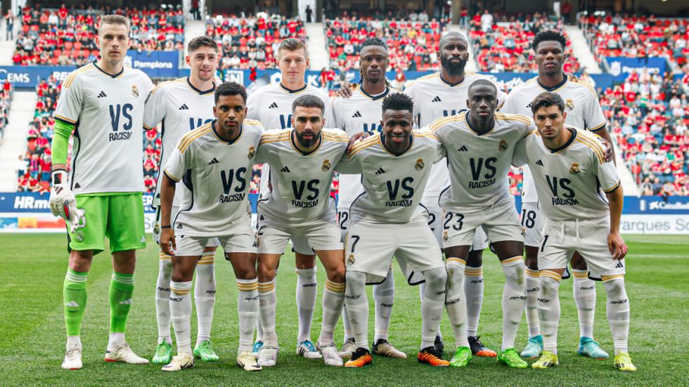 Vinicius lidera la goleada del  Real Madrid ante Osasuna