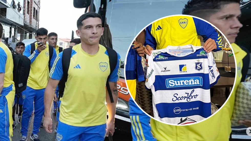 El jugador de Boca que intercambió su camiseta por la de Stormers en Sucre