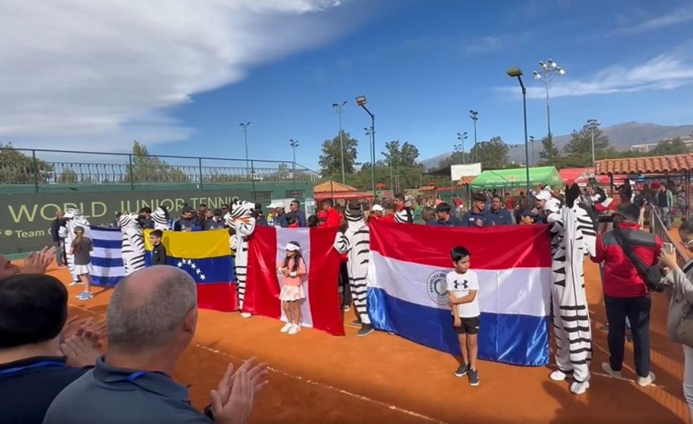 Inauguran el Sudamericano de Tenis Sub 14 en Tarija