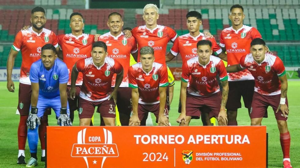 Los números de Real Tomayapo en este 2024 antes del inicio del torneo Clausura