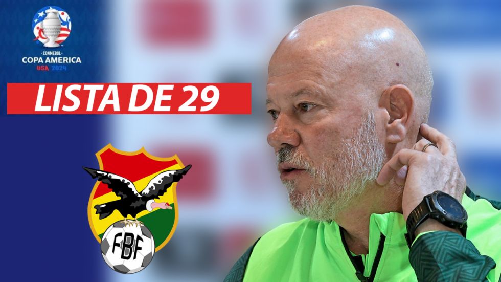 Los 29 convocados para la Copa América: Dos tarijeños en la nómina
