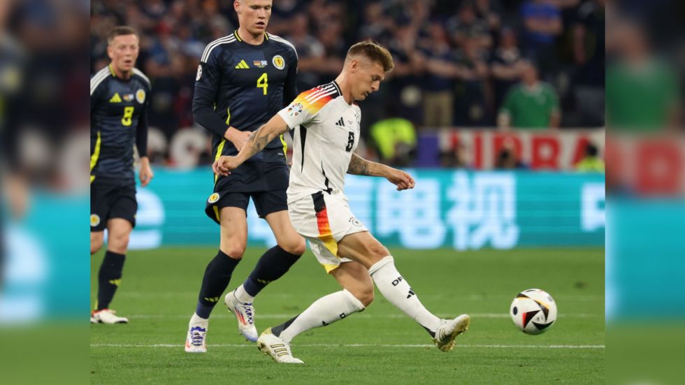 Mirá el único pase que falló Kroos en todo el partido: Sus 102 correctos claves en la victoria alemana