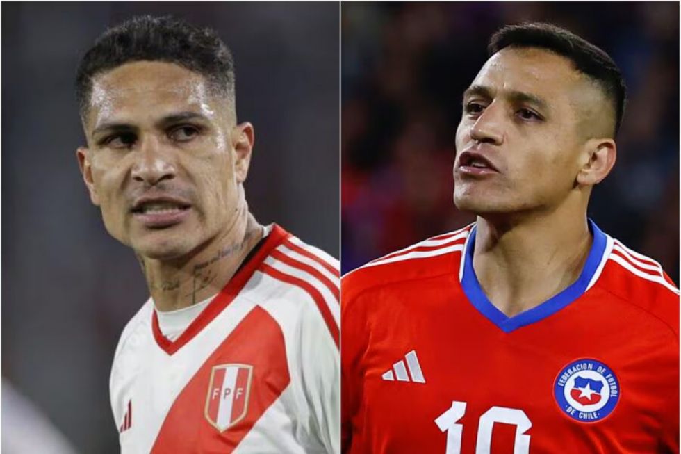 Así forman Chile y Perú para el segundo partido de la Copa América 2024
