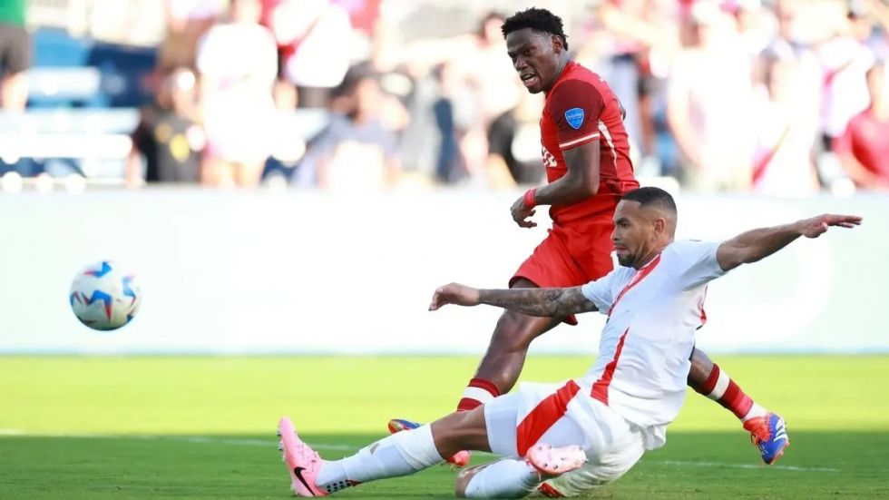 Canadá venció 1-0 a Perú y  se acomodó en el Grupo “A”