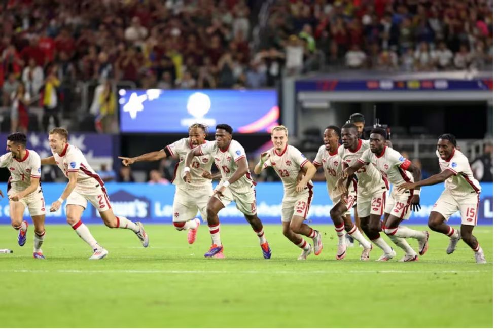 Canadá le ganó a Venezuela en los penales y avanza a las semifinales
