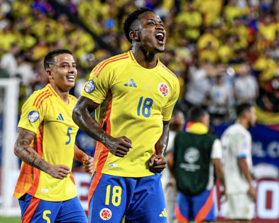 Colombia vence  a Uruguay y se cita con Argentina para la final 