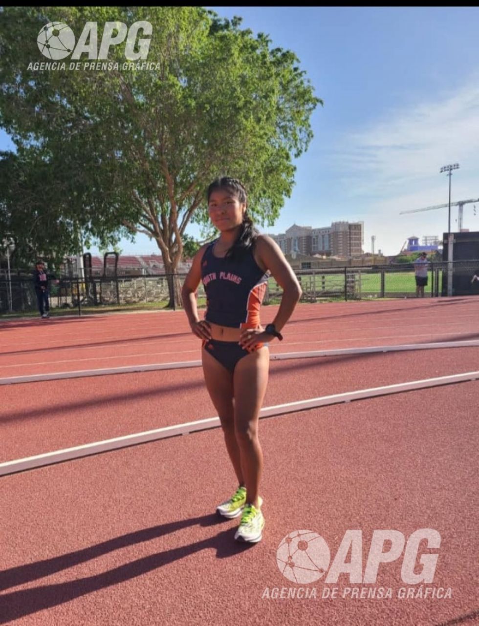 Lilian Mateo encabeza la delegación boliviana en el Sudamericano de atletismo 