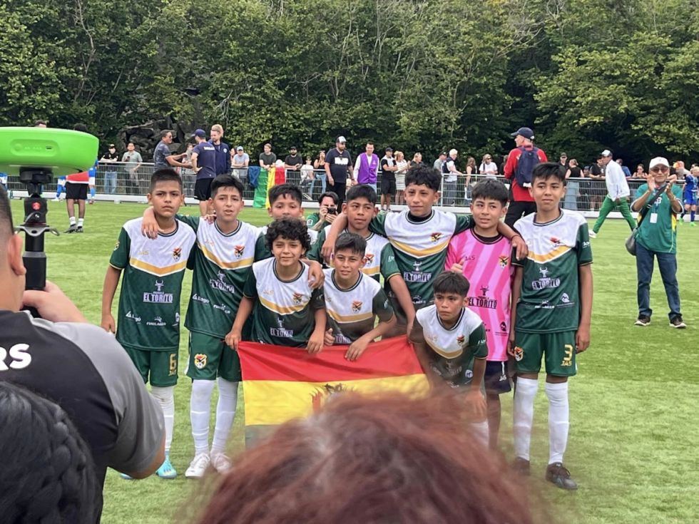 Cancheritos FC, el equipo tarijeño invicto en la Gothia Cup 2024 en Suecia