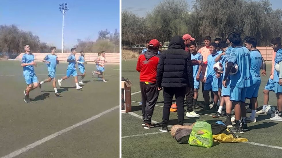 Atlético Ciclón volvió a los entrenamientos