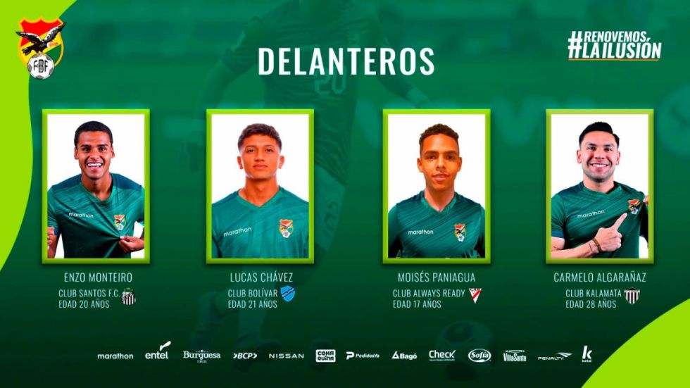 Comienza el plan de renovación en la Selección Boliviana  