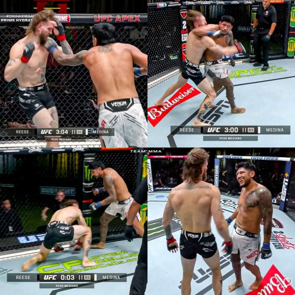 UFC: “Chicho” Medina cayó en un debut donde mostró un corazón  inquebrantable