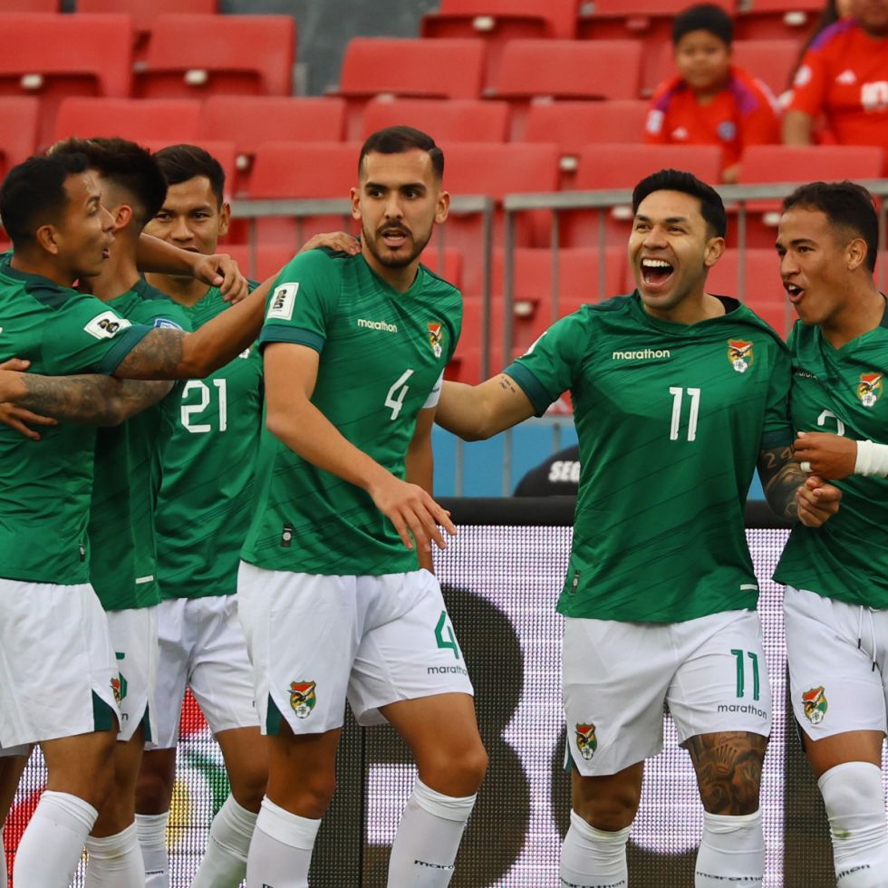 Así queda Bolivia en la tabla de posiciones tras los resultados de la octava fecha