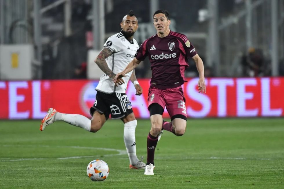 River Plate empató 1-1 con Colo Colo por el duelo de ida 