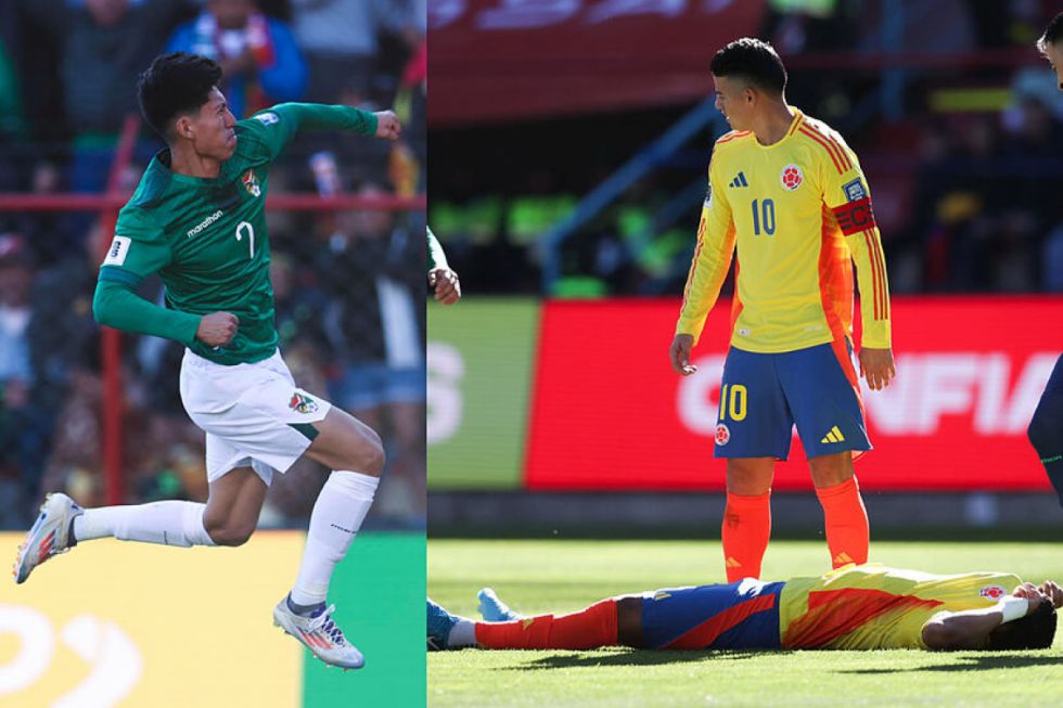 Los números que dejó la victoria de Bolivia sobre Colombia
