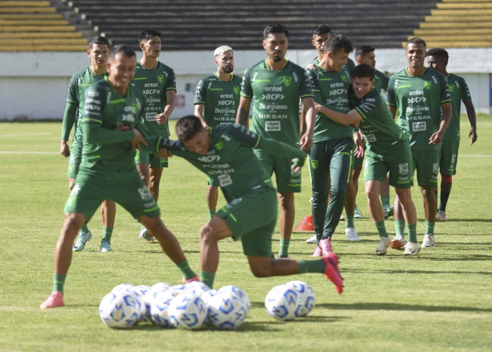 La selección de Bolivia con la mirada fija en Argentina