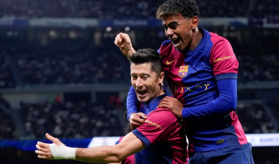 El Barcelona goleó 4-0 al Real Madrid en el Bernabéu