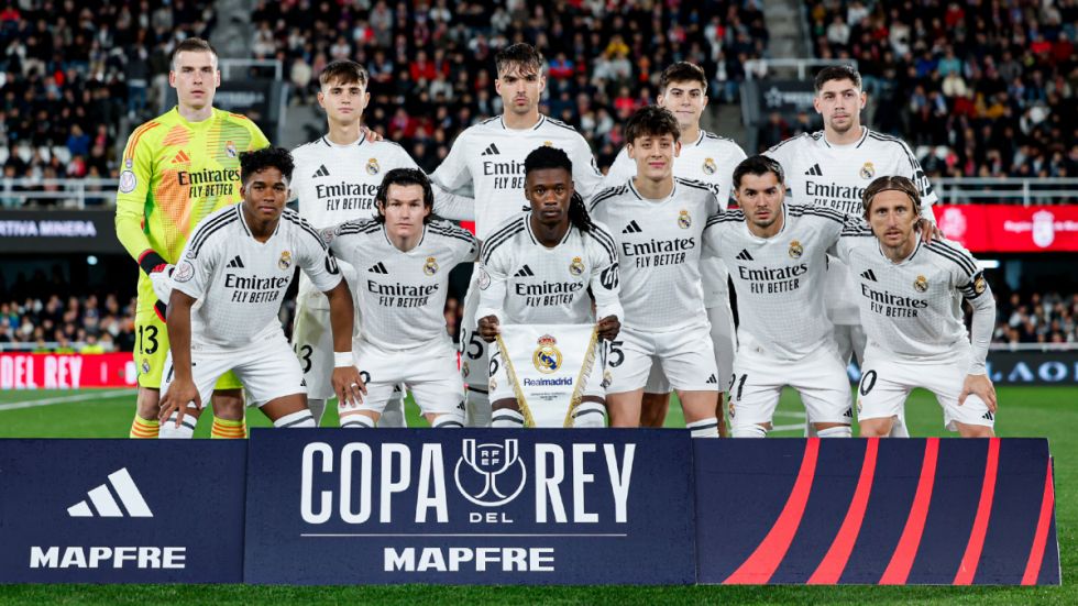 No hubo sorpresa y el Real Madrid  golea a la Deportiva Minera