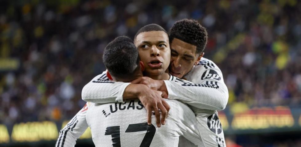 Mbappé lidera una sufrida victoria del Real Madrid ante el Villarreal
