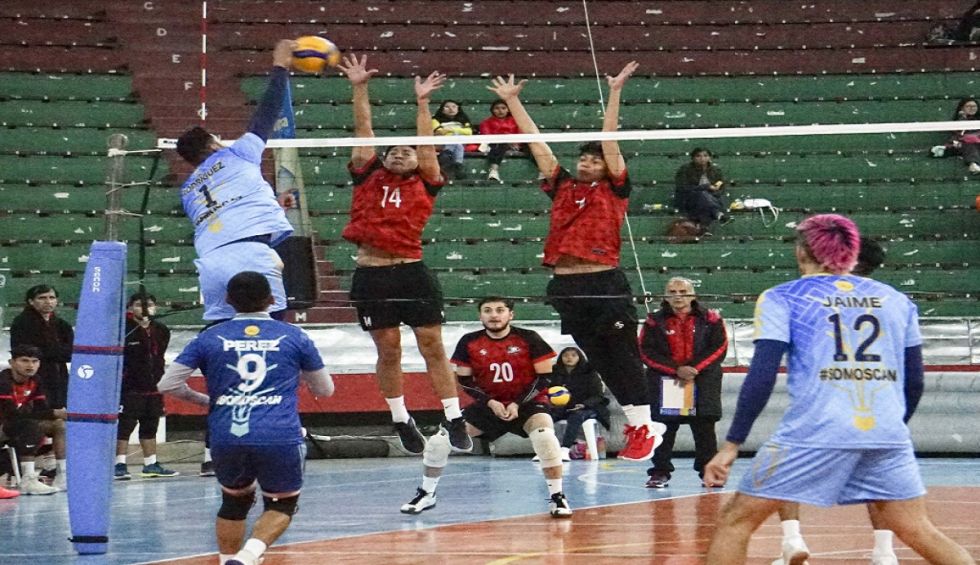 Bolívar Voley, Albert Einstein y CAN  toman la punta en el clasificatorio a la Liga Superior 