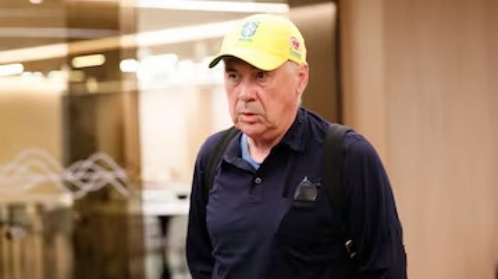 Primeras imágenes de Ancelotti en Rio: Arribó para ser presentado y asumir Brasil