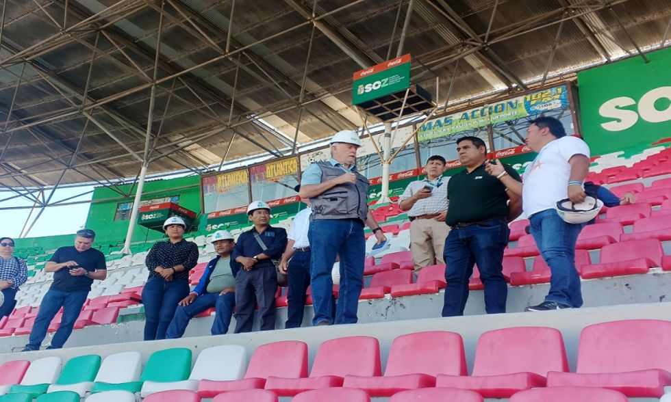 La cubierta del estadio Tahuichi comenzará a colocarse a principios de agosto 