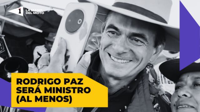 Rodrigo Paz será ministro