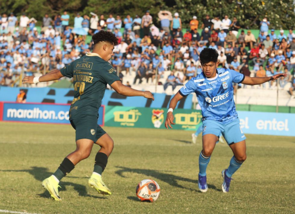 Blooming cede un empate contra  el equipo alterno de Bolívar 