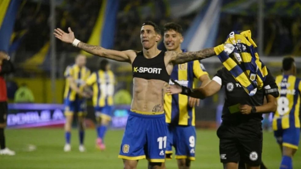 El monumental golazo de Di María en el clásico de Rosario  
