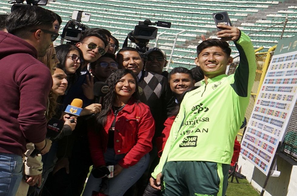 Miguelito Terceros, el primero en acudir al llamado de la Selección  Boliviana 