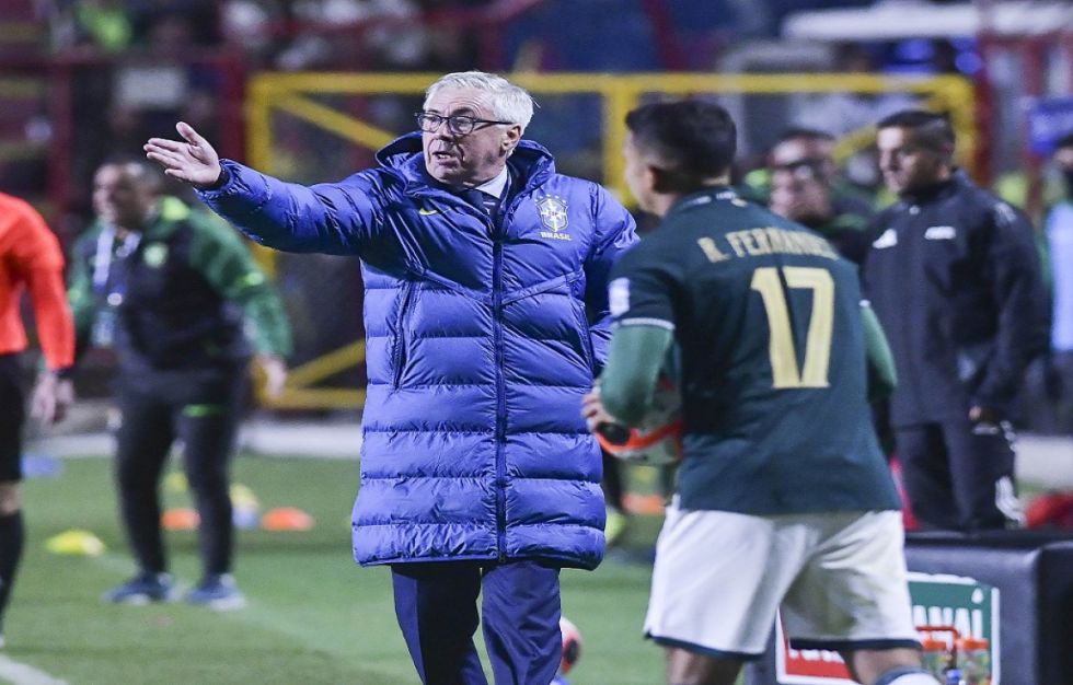 Ancelotti: “Bolivia juega con mucha intensidad en su casa y ese es su éxito” 