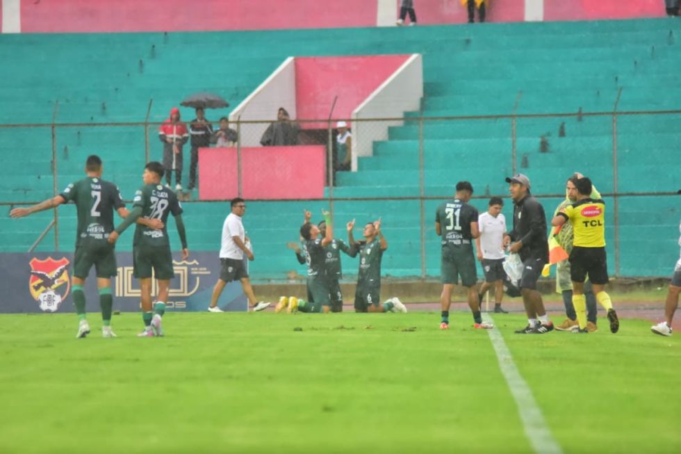 Tomayapo vence a Guabirá con  gol de penal en tiempo de adición