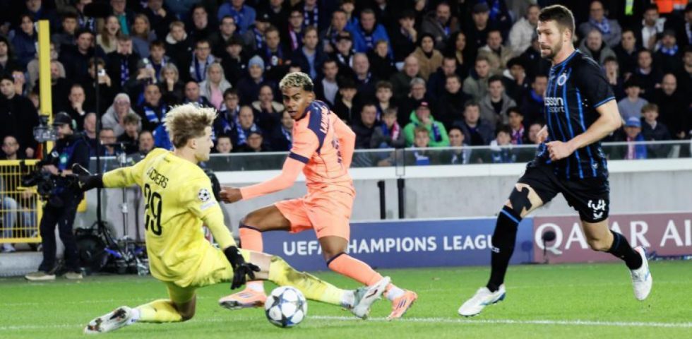 El regreso del mejor Lamine  no basta al Barça para ganar 