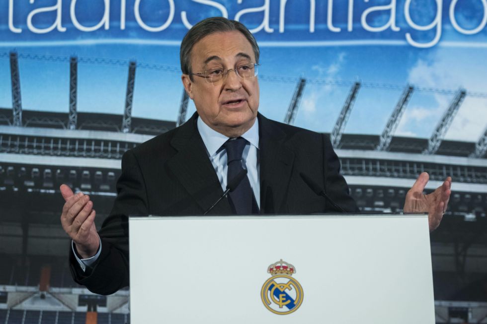 Ataque total de Florentino  Pérez a los árbitros y al Barça