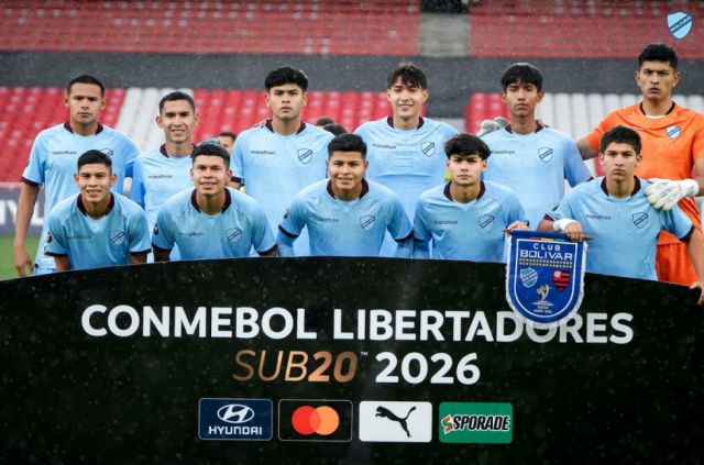 Bolívar golea en la despedida de la Copa Libertadores Sub-20